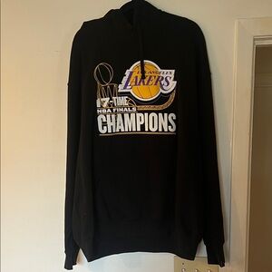 Black Lakers NBA Champions Hoodie